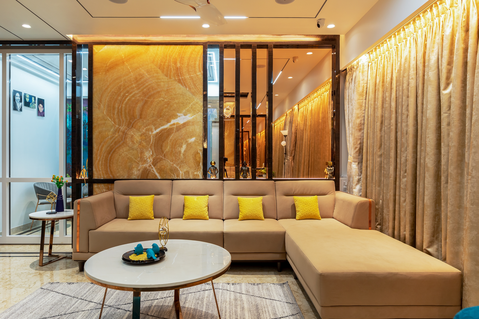 Modern Minimalist Interior Design by Dzinezz Interiors Pune